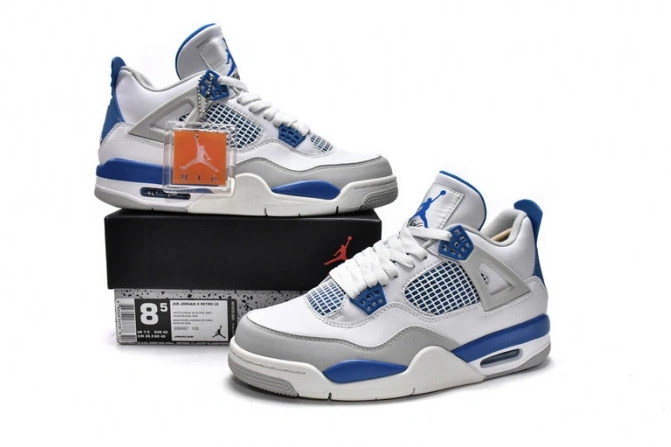 1st Kicks 4 Jordan Retro (2012) Military Air 308497-105 Blue 0821
